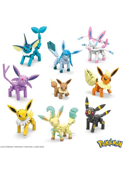 Mega Construx™ Pokémon - Eevee Dönüşümleri, 6 yaş ve üzeri, GFV85