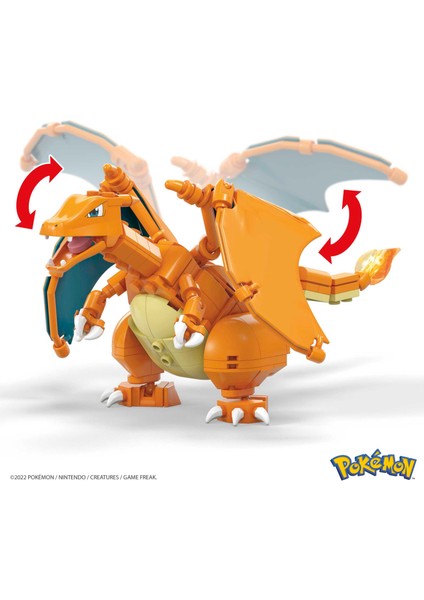 Construx™ Pokémon - Charizard Figürü, 6 Yaş Ve Üzeri İçin İdeal Yapı Oyuncakları Gwy77