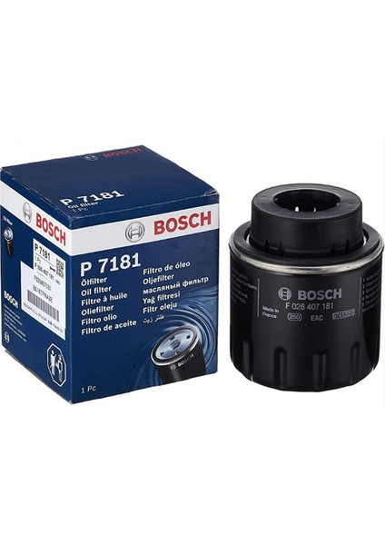 Vw Jetta 1.4 Tsı 160HP Yağ Filtresi 2010-2011 Bosch