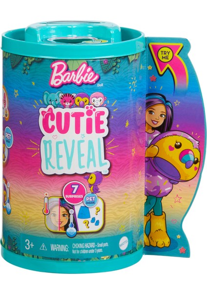 Cutie Reveal Bebekler Chelsea Tropikal Orman Serisi - Kuş, 3 yaş ve üzeri, HKR16