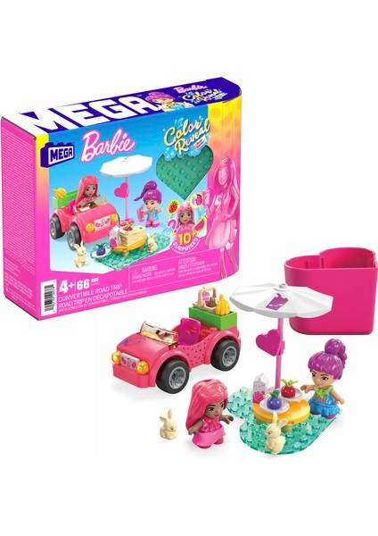 MEGA Barbie Havalı Yolculuk, 4 yaş ve üzeri, HKF90