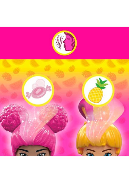 MEGA Barbie Color Reveal Hayvan Dostu, 5 yaş ve üzeri, HHP89