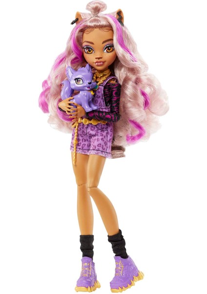 Clawdeen Wolf Ana Karakter Bebekler, 4 yaş ve üzeri, HHK52