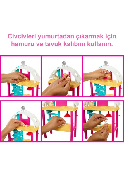 Eğlenceli Çiftlik Hayatı Oyun Seti, 4 yaş ve üzeri, HGY88