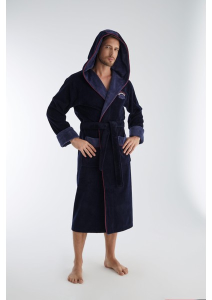 Sıperior Nakış Triga Bukle Bambu Cotton Erkek Bornoz fırsatları