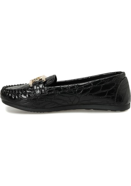 Miss F DW23003 3pr Siyah Kadın Loafer