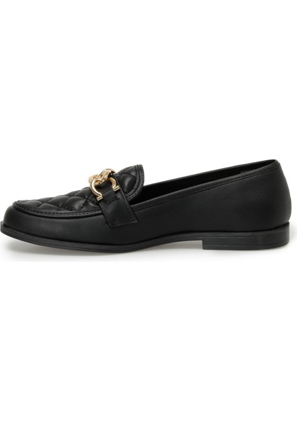 DW23005 3pr Siyah Kadın Loafer modelleri