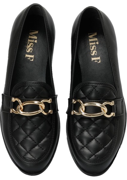 DW23005 3pr Siyah Kadın Loafer fırsatları