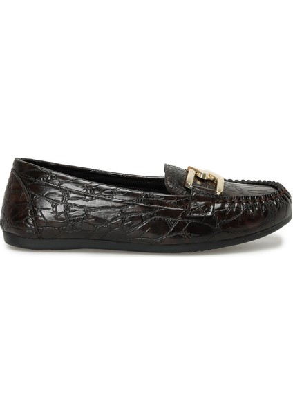 Miss F DW23003 3pr Kahverengi Kadın Loafer