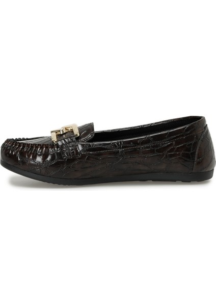 Miss F DW23003 3pr Kahverengi Kadın Loafer