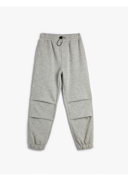 Basic Jogger Eşofman Altı Beli Bağlamalı Cepli