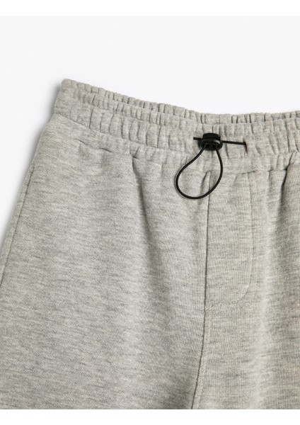 Basic Jogger Eşofman Altı Beli Bağlamalı Cepli
