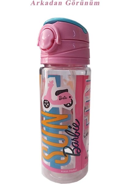 Kız Çocuk Barbie Matara 500 ml 1 Adet Lisanslı Barbi Suluk Okul Matarası Öğrenci Suluğu modelleri