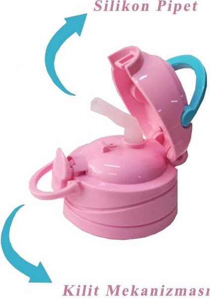 Kız Çocuk Barbie Matara 500 ml 1 Adet Lisanslı Barbi Suluk Okul Matarası Öğrenci Suluğu fırsatları