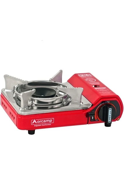 Tekli Çantalı Mini Portatif Ocak Kırmızı CK-506 fırsatları