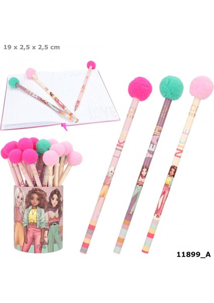 Topmodel Pompom Pencil