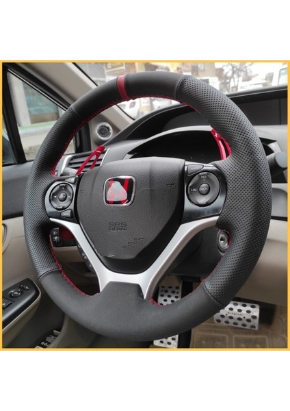 Honda Civic Fb7 Araca Özel Direksiyon Kılıfı (Otomatik F1 Araçlarına Uyumlu) fiyatları