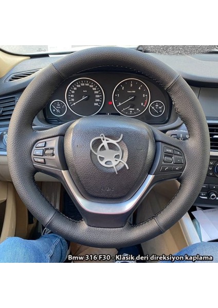 Bmw 3.16 F30 Araca Özel Direksiyon Kılıfı