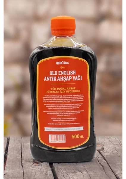 Rox Wood 0256 Old English Antik Ahşap Yağı 500 ml