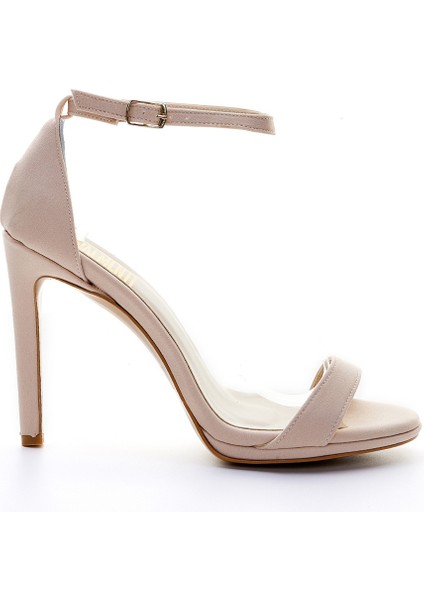 Patrice Kadın Vizon Saten Vegan Topuklu Ayakkabı 292 589-571 Bn Sndlt Y23 indirimleri