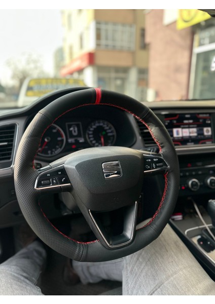 Seat Ibiza Direksiyon Kılıfı (Noktalı Nubuk) modelleri