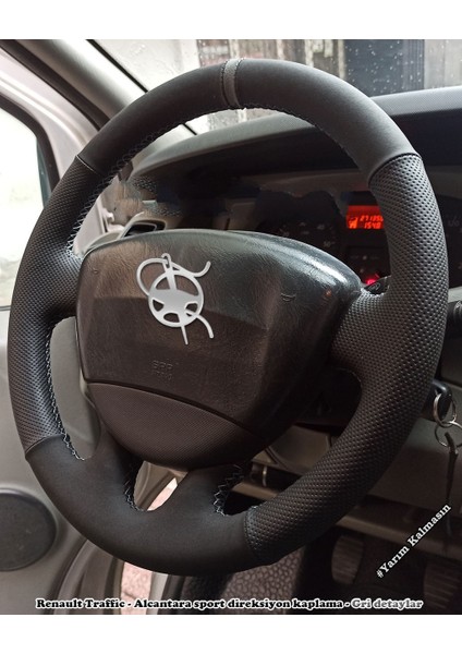 Renault Trafic Araca Özel Direksiyon Kılıfı (Noktalı Nubuk) fiyatları