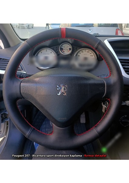 Peugeot 206+ Plus Araca Uyumlu Direksiyon Kılıfı