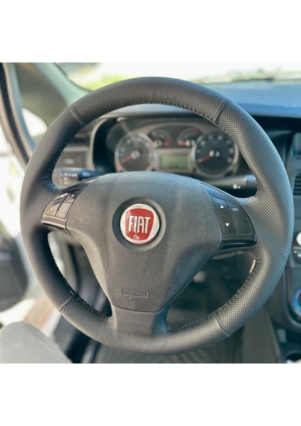 Fiat Fiorino 1-2 (2008-2014) Tuşlu Araca Özel Direksiyon Kılıfı (Noktalı Düz) fiyatları