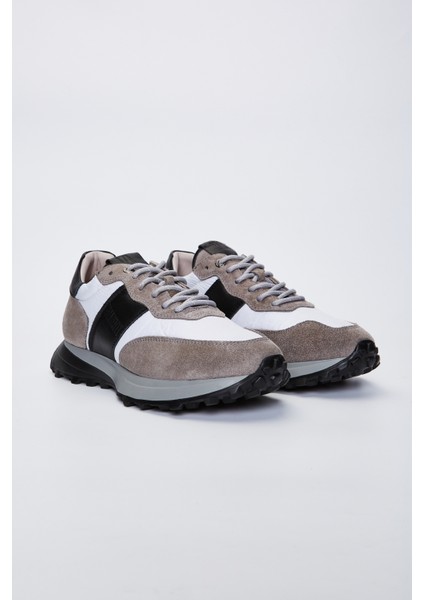 Agatho Erkek Grisiyah Deri Sneakers & Spor Ayakkabı 383 5630 Erk Ayk Y23 fiyatları