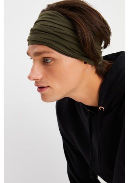 HAKİ Erkek 4 fonksiyonlu Koruyucu Pamuklu, Esnek, Terletmez, Bandana, Boyunluk, Buff, Maske indirimleri