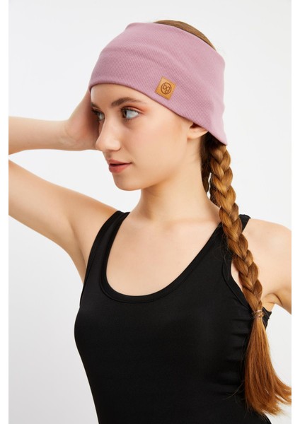Gül Kurusu Kadın Pamuklu Kaşkorse, Kaymaz, Terletmez, Ultra Hafif, Spor Saç Bandı Bandana Buff modelleri