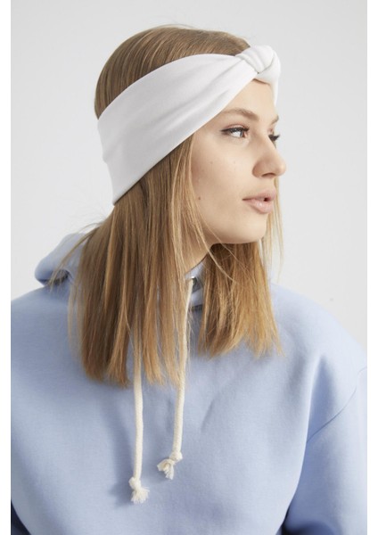 Handmade Ekru New Dizayn Butik Kadın Bandana Saç Bandı, Ekstra Yumuşak Yerli Kumaş, Şık Rahat Göz Alıcı indirimleri