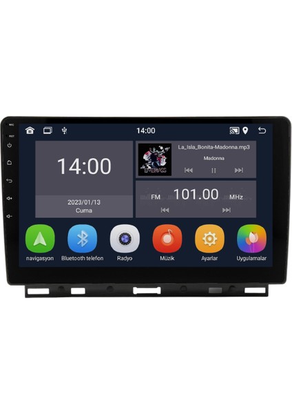 Renault Clio 5 (2020-2023) Android 14 Multimedya - 4 GB Ram - 64 GB Hafıza - Carplay CRV-4450XD