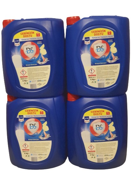 Elde Bulaşık Deterjanı 4 kg x 4