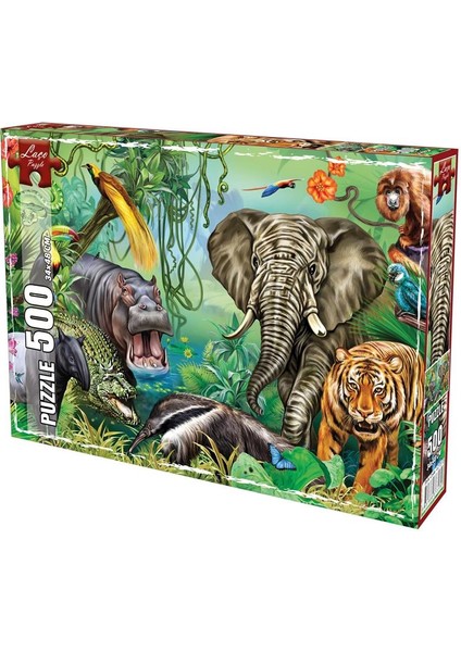 Yağmur Ormanı 500 Parça Puzzle