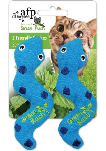 Green Rush - Peluş Şapşal Yılan Oyuncak 2 Li Nrmsa
