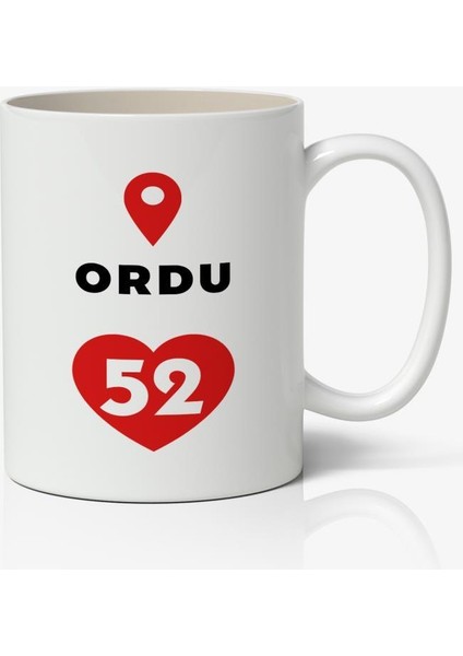 Ordu Baskılı Kupa Bardak Baskılı Kahve Kupa Bardak