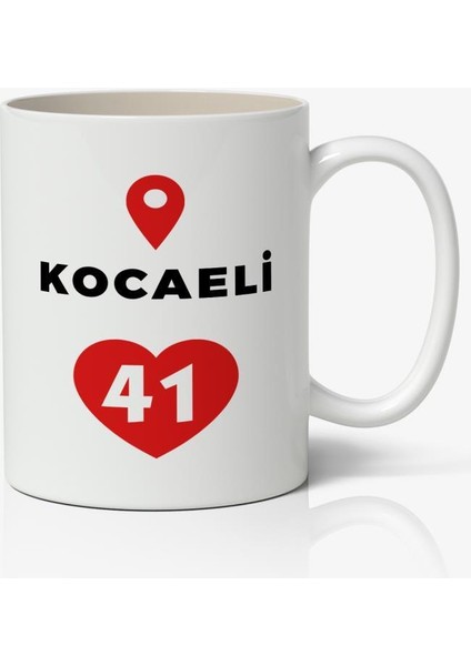 Kocaeli Baskılı Kupa Bardak Baskılı Kahve Kupa Bardak