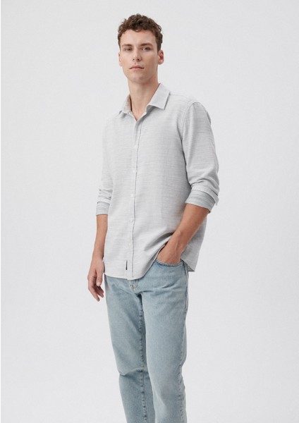 Erkek Gri Gömlek 0210053-71598 fiyatları