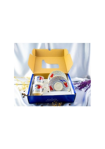 2'li Altın Yaldızlı Porselen Fincan Takımı modelleri