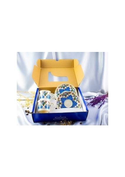 2'li Altın Yaldızlı Porselen Fincan Takımı modelleri