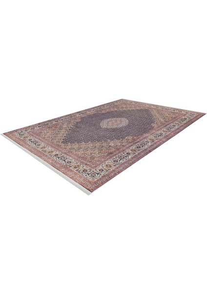 Lakhnau Kahverengi Modern Dijital Baskı Halı