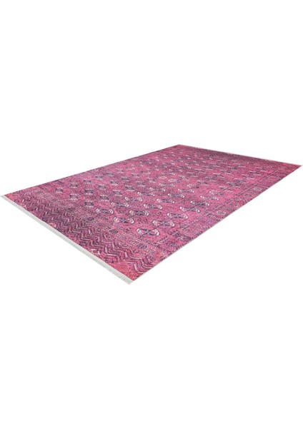 Solapur Bordo Modern Dijital Baskı Halı