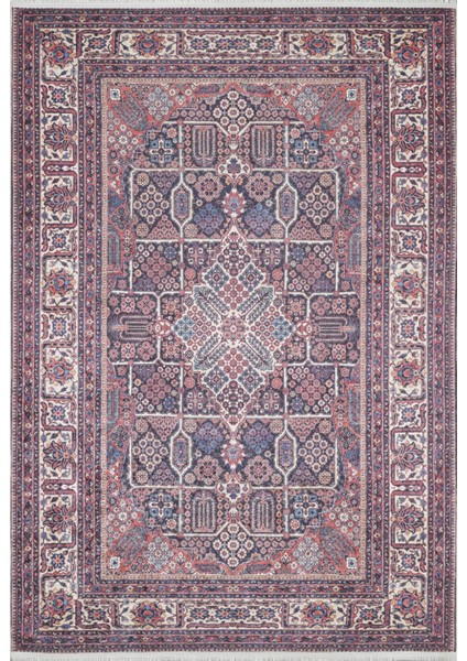 Gwalior Kırmızı Klasik Dijital Baskı Halı