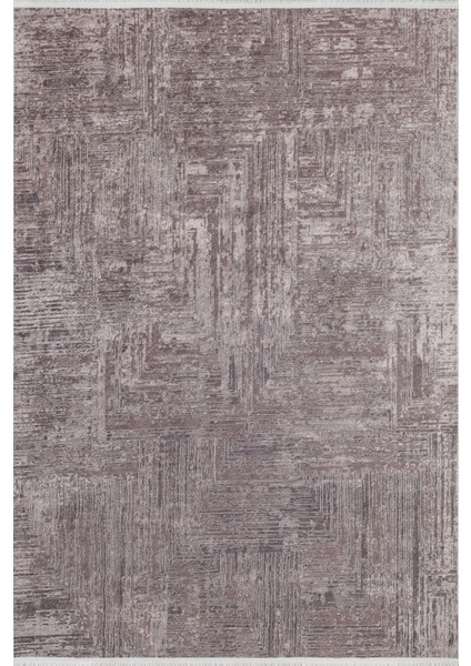 Samundri Kahverengi Modern Dijital Baskı Halı