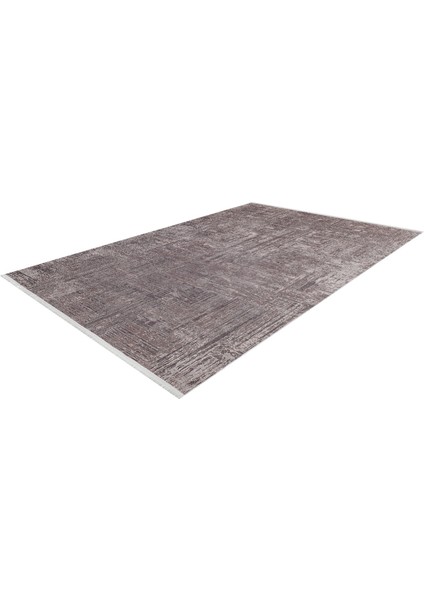 Samundri Kahverengi Modern Dijital Baskı Halı