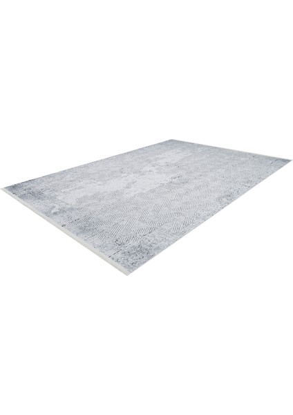 Mansehra Gri Modern Dijital Baskı Halı