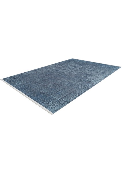 Bahawalnagar Lacivert Modern Dijital Baskı Halı