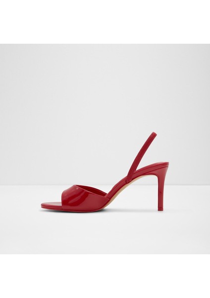 Aıtana Sandalet Orta Boy Topuklu Sandalet - Kırmızı modelleri