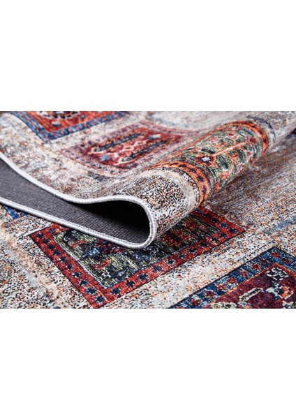Apodaca Mavi Modern Dijital Baskı Halı